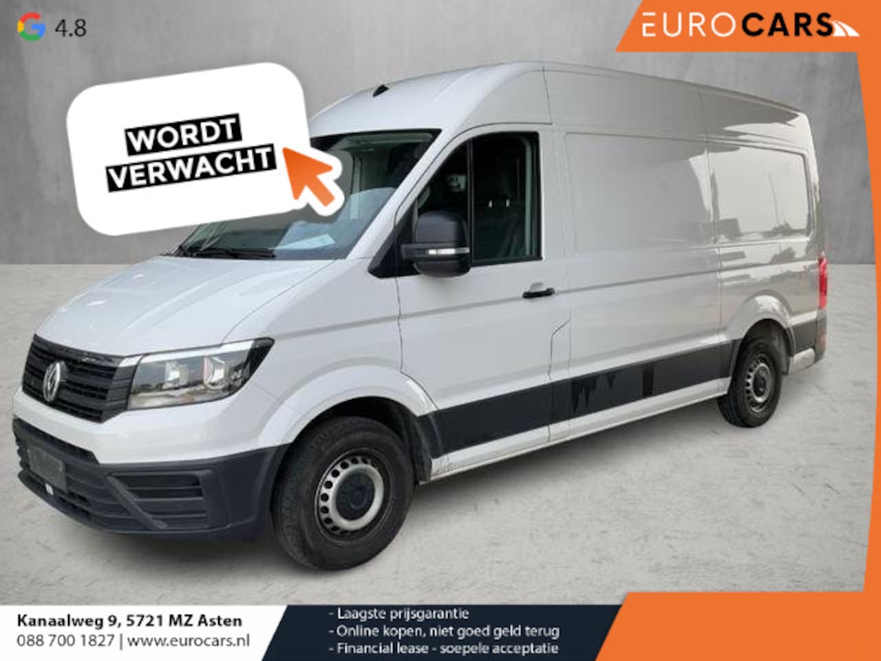 Volkswagen Crafter - 2.0 TDI L3H3 /L2H2 102pk Airco Cruise control Trekhaak Bluetooth Euro6 - AutoWereld.nl