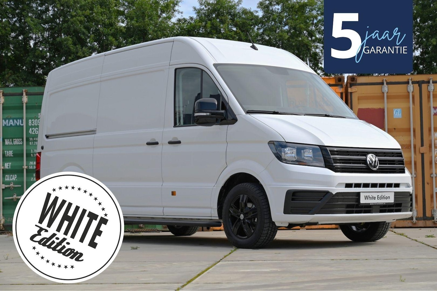 Volkswagen Crafter - 2.0 TDI 140PK L3H3 White Edition NIEUW & UNIEK APPLE CARPLAY -5JR GARANTIE- € 458 pm - AutoWereld.nl