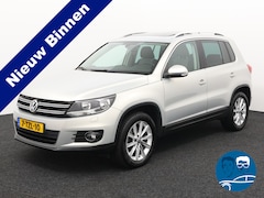 Volkswagen Tiguan - 1.4 TSI Comfort&Design Trekhaak panodak airco navi bleutooth mooie stoer auto hoge instap