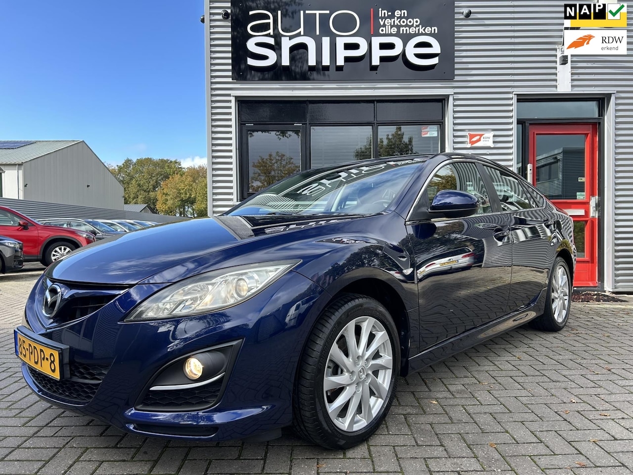 Mazda 6 - 2.0 GT-M Line -CLIMA-CRUISECONTROL-TREKHAAK-1500 KG TREKGEWICHT-STOELVERWARMING-DEALER OND - AutoWereld.nl