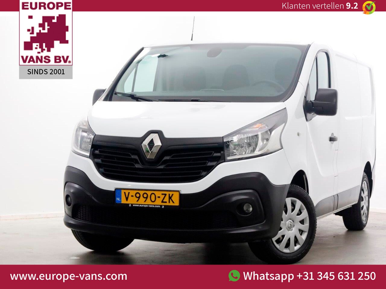 Renault Trafic - 1.6 dCi E6 L1H1 Comfort Airco/Navi/Camera 05-2019 - AutoWereld.nl