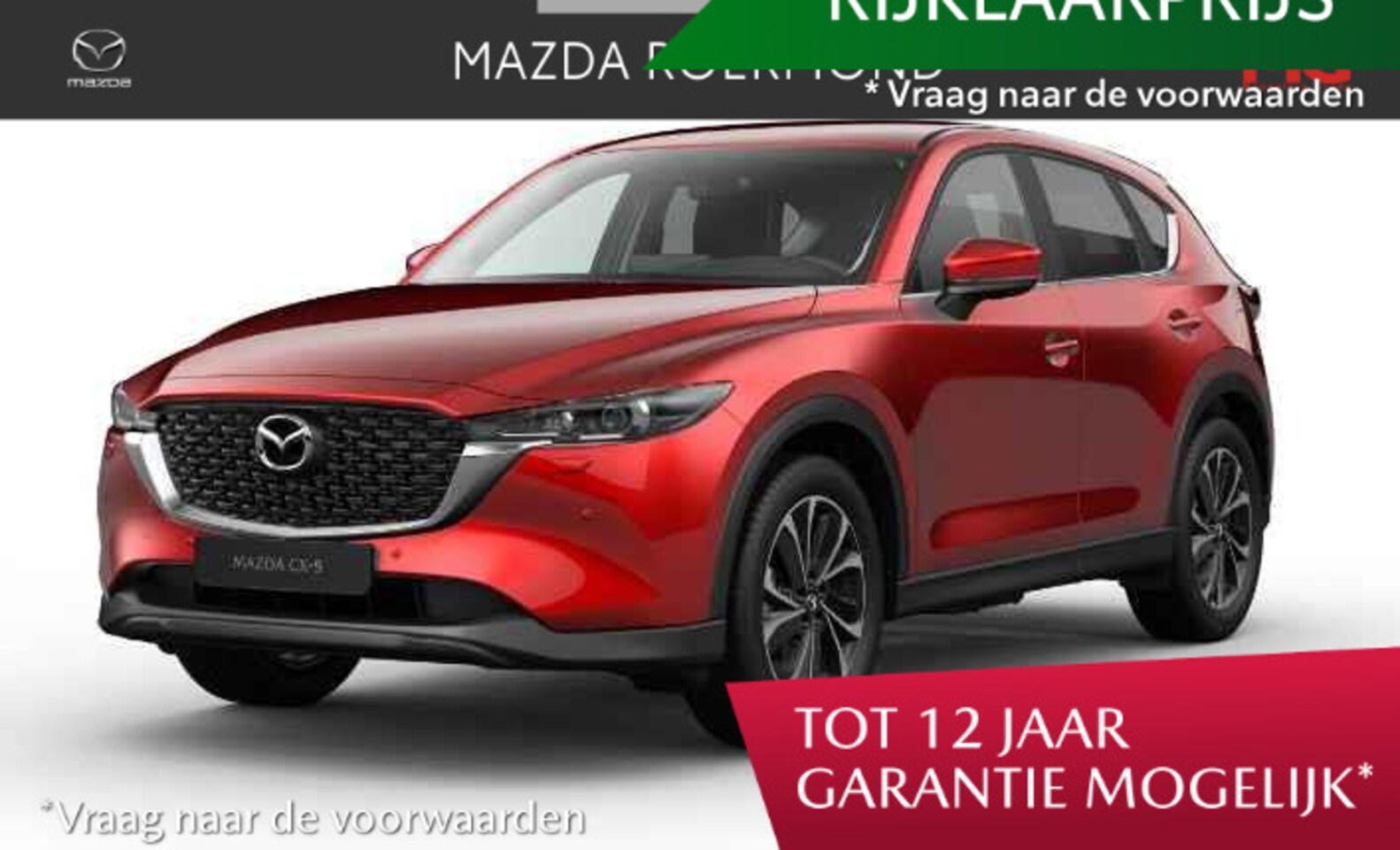 Mazda CX-5 - 2.0 SkyActiv-G 165 Advantage/€ 3.000,00 + € 1.500, 00 Accessoires/Rijklaar - AutoWereld.nl