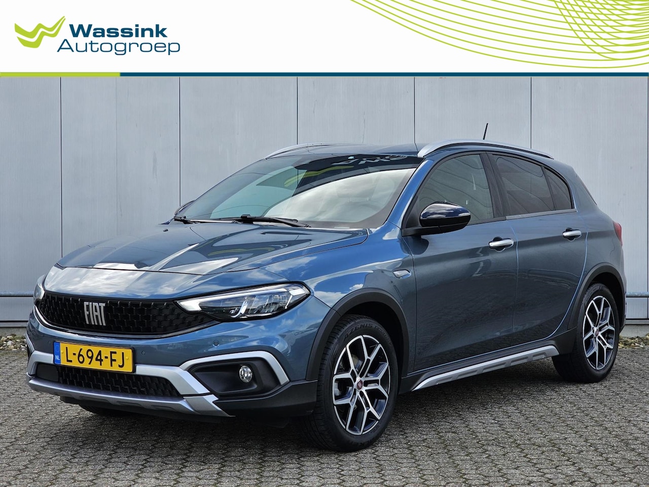 Fiat Tipo Cross - New 1.0T 100pk CROSS | hogere zit | Climate control | Navigatie | 17" Lm velgen | Camera | - AutoWereld.nl