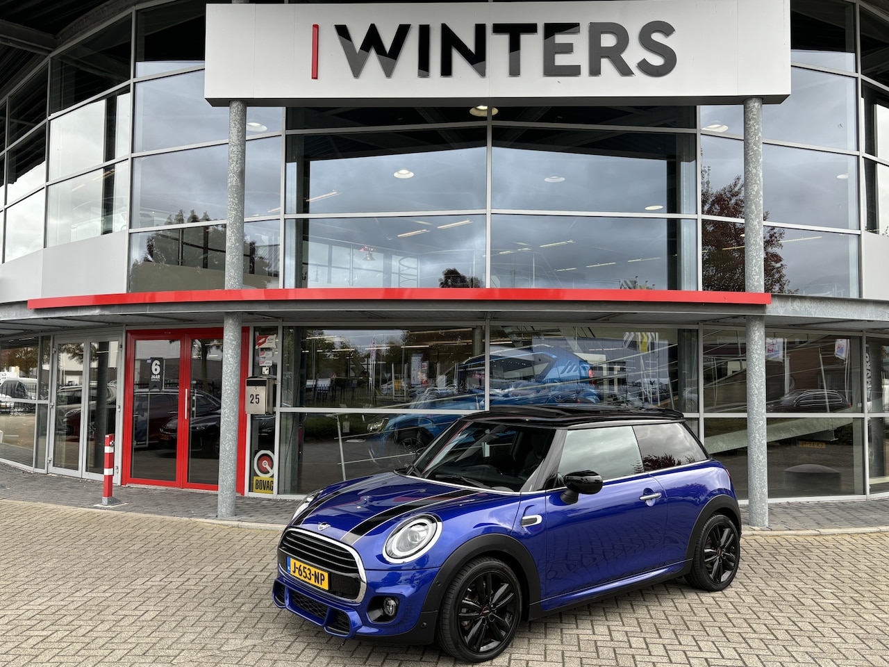 MINI Cooper - Mini 1.5 60 Years Edition John Works pack Navi+BT+DAB+Camera+Carplay+LED+ECC+PDC++Cr.Contr - AutoWereld.nl