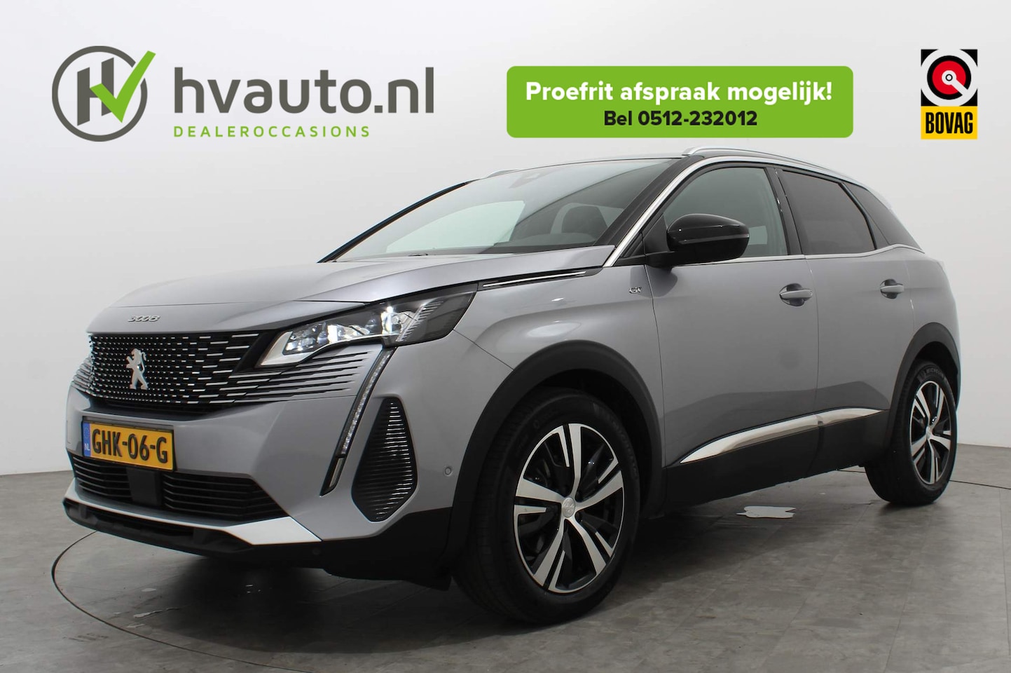 Peugeot 3008 - 1.2 PURETECH 130PK GT EAT8 | Navi | Camera | Cruise Adaptief - AutoWereld.nl