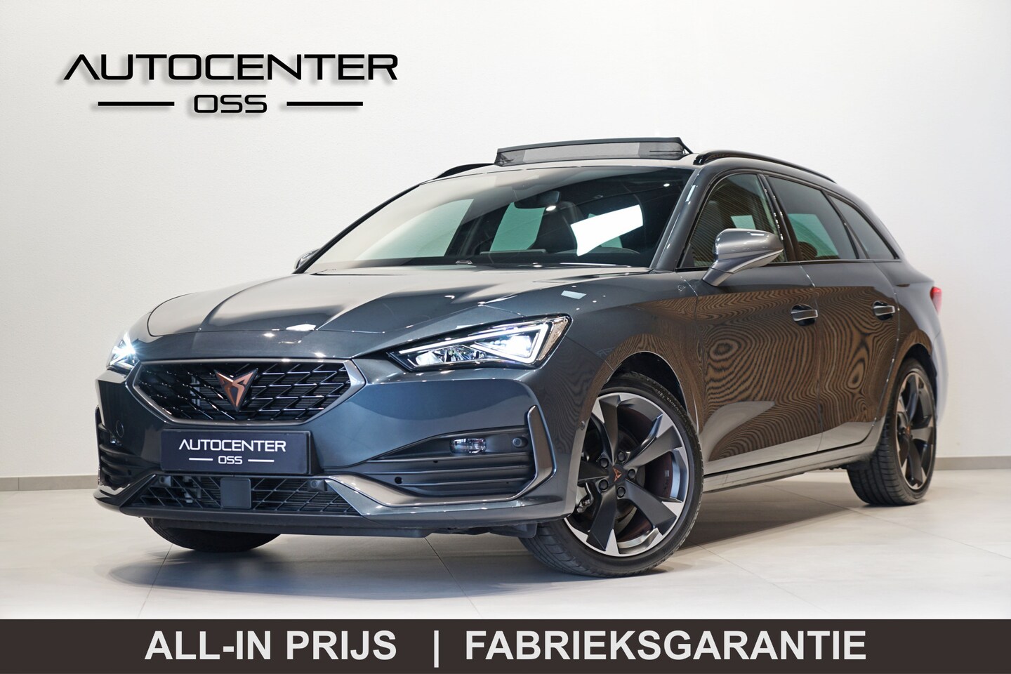 CUPRA Leon Sportstourer - 1.5 eTSI 150 PK ✅ PANO ✅ KUIPSTOELEN ✅ ELEK.KLEP ✅ CAMERA - AutoWereld.nl