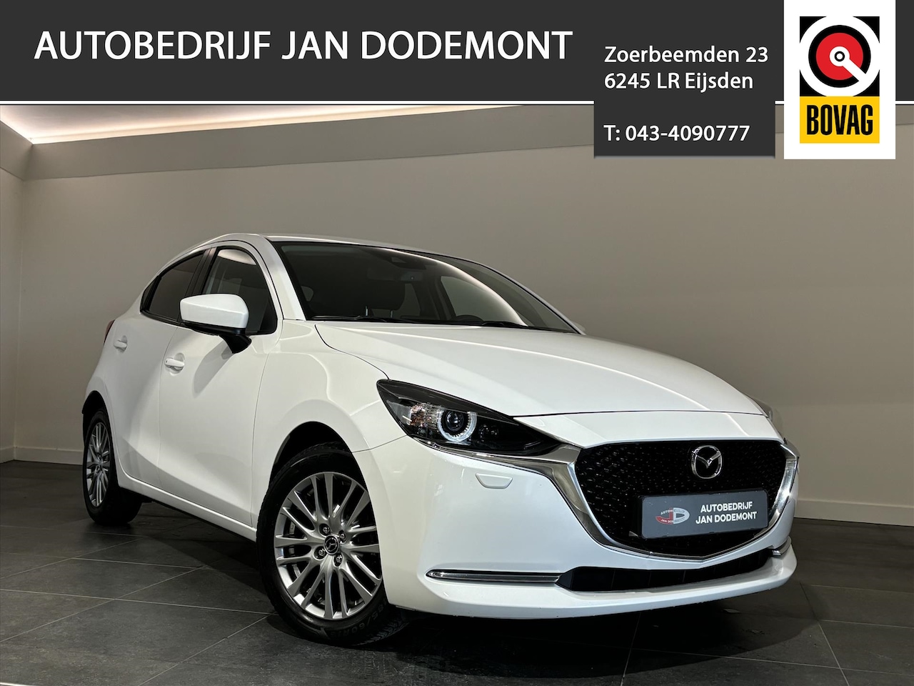 Mazda 2 Hybrid - 1.5 SKYACTIV-G 90PK Mild-hybrid / Apple Carplay / DAB+ / Navi / Cruise Control / Head-up d - AutoWereld.nl