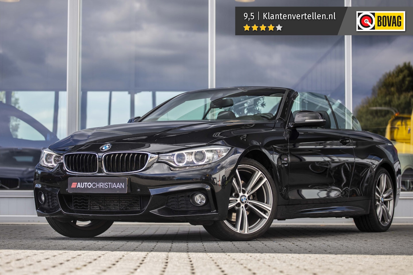 BMW 4-serie Cabrio - 428i xDrive High Executive | M-Sport | HUD | Memory | 19" | Camera - AutoWereld.nl