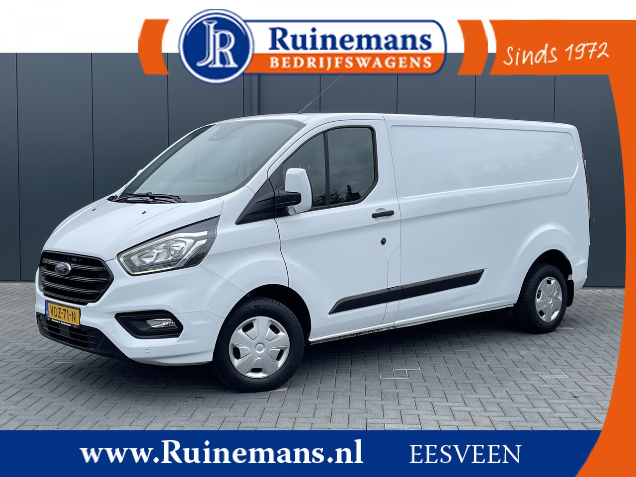 Ford Transit Custom - 2.0 TDCI 130 PK / L2H1 / 1e EIG. / AIRCO / CRUISE / LED / PDC / BIJRIJDERSBANK - AutoWereld.nl