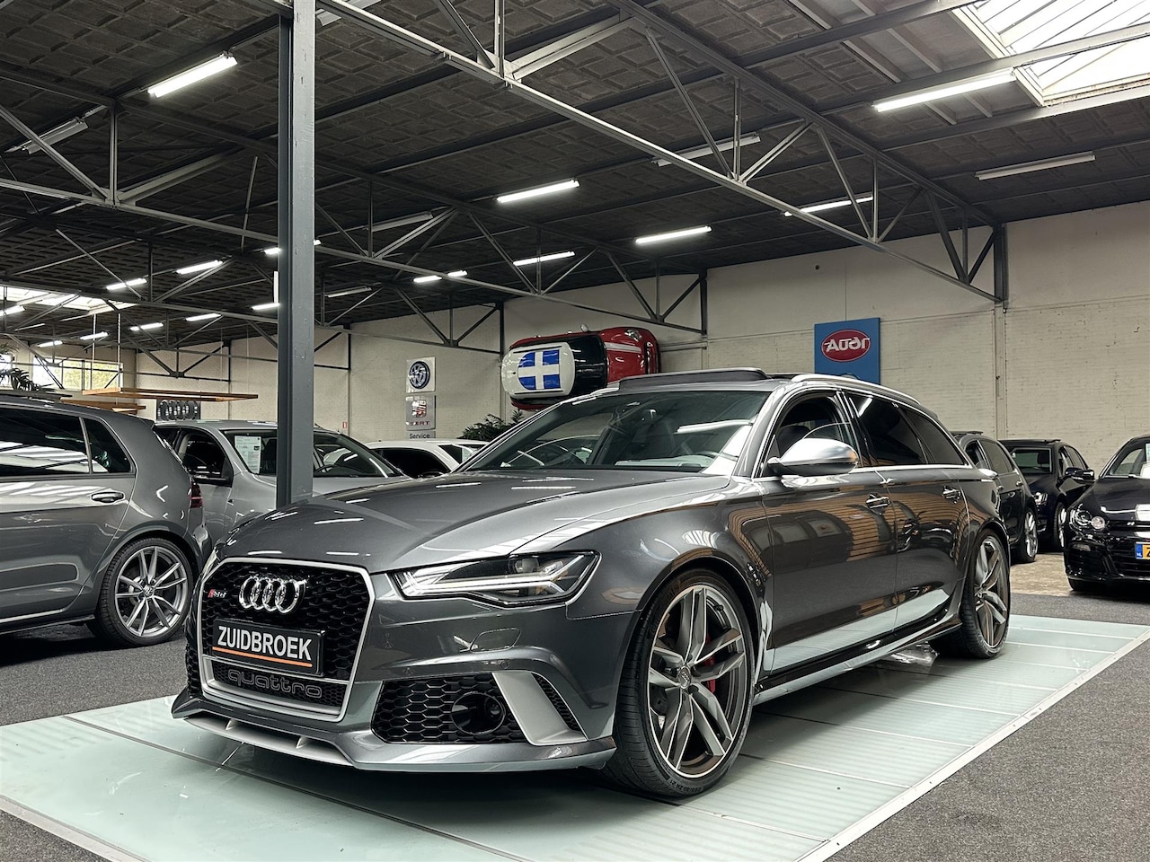 Audi RS6 - 4.0 V8 RS6 | PANODAK | B&O | 21" | NW Ketting | Carplay | Carbon | HUD | - AutoWereld.nl