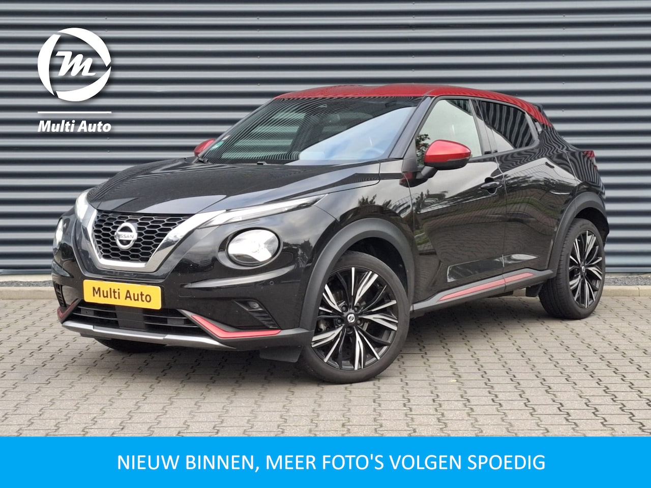 Nissan Juke - 1.0 DIG-T N-Design | Lederen Sporstoelen | Adaptive Cruise | Bose Sound | Two Tone |  Navi - AutoWereld.nl