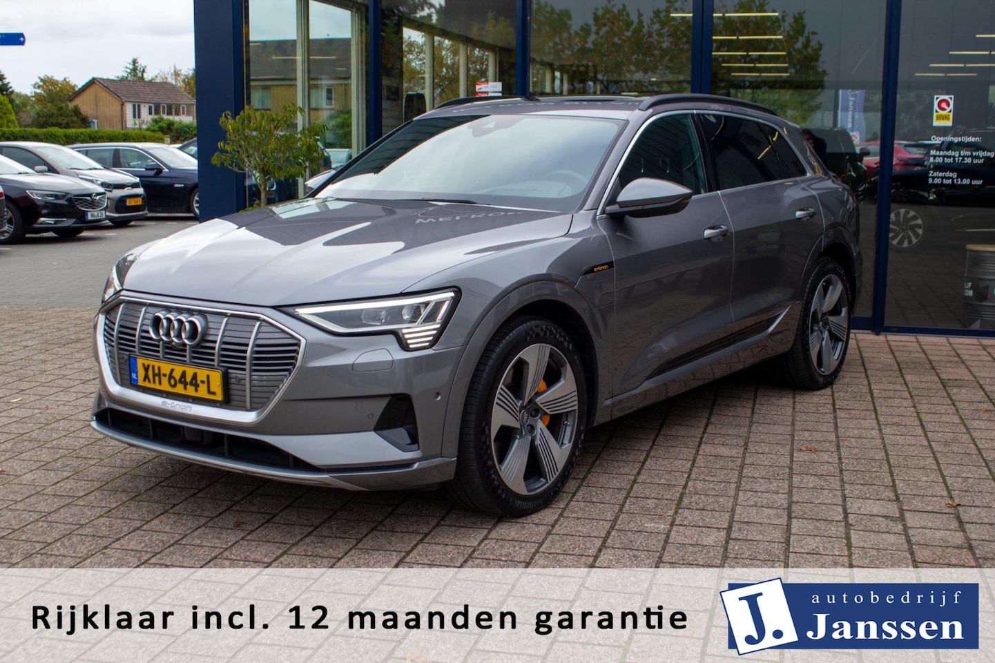 Audi e-tron - 55 Quattro Advanced 95 kWh | Prijs rijklaar incl. 12 mnd garantie | Panodak Leder Alarm 36 - AutoWereld.nl