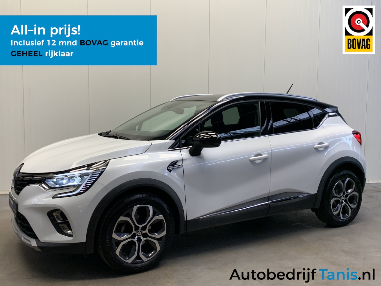 Renault Captur - 1.3 TCe 140 Intens NAVI-CAMERA-LANE ASSIST-ECC-LMV18-KEYLESS-VIRT.COCKPIT - AutoWereld.nl