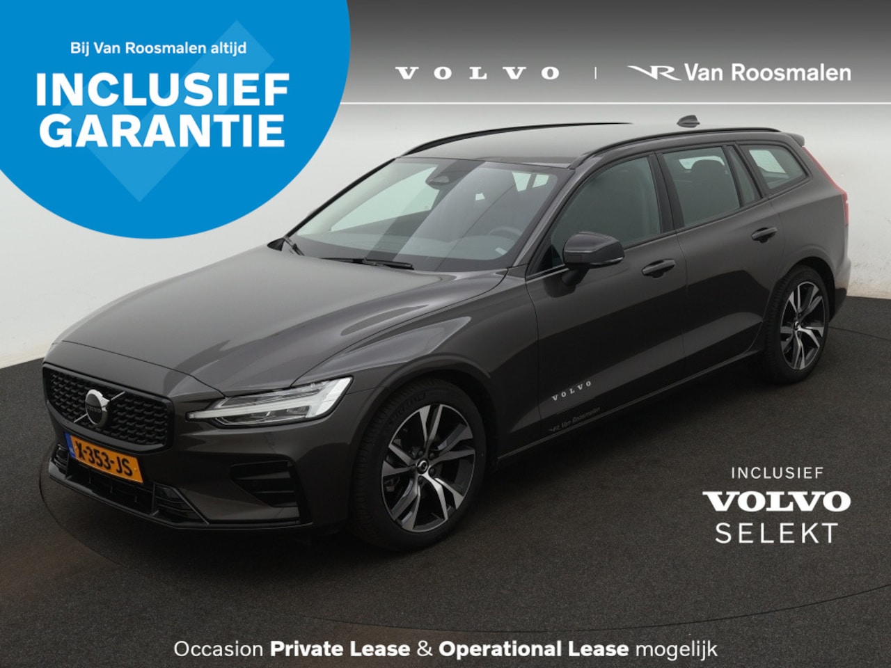 Volvo V60 - 2.0 B3 Plus Dark | Stoelverwarming | Camera | Voorruit verwarmin - AutoWereld.nl