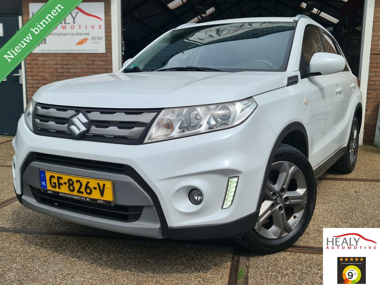 Suzuki Vitara - 1.6 Exclusive|1e Eig|2015|Trekhaak|Navi|Camera - AutoWereld.nl