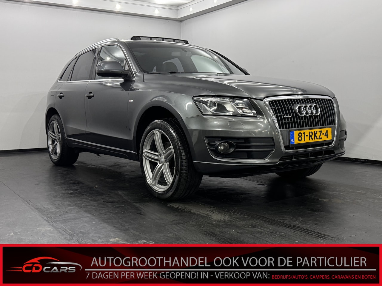 Audi Q5 - 2.0 TDI quattro Pro Line Leder, Pano, Clima, Navi, Sportief velgen - AutoWereld.nl