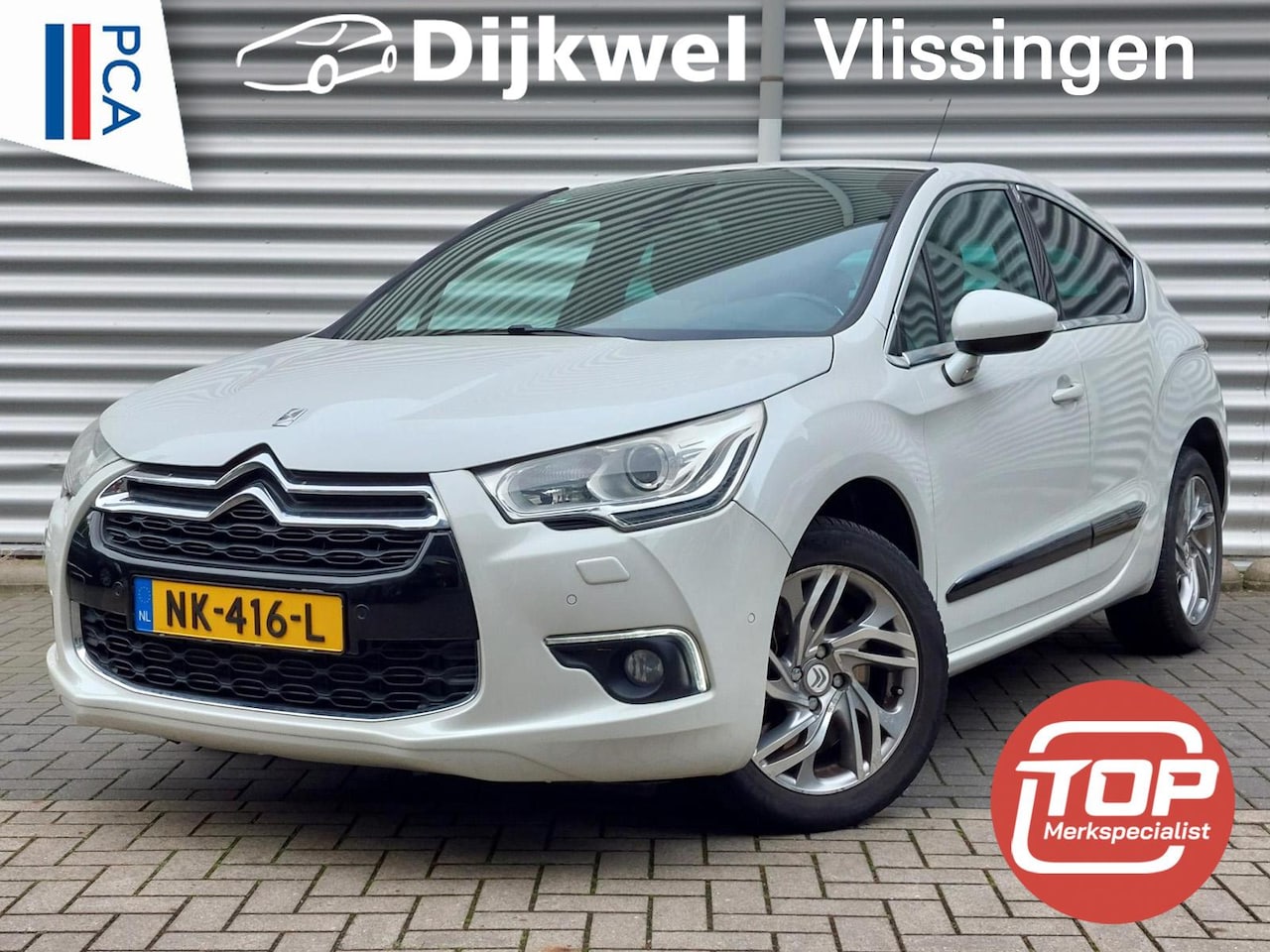 Citroën DS4 - 1.6 THP 200 Sport Chic Clima/Nav/Trekhaak - AutoWereld.nl