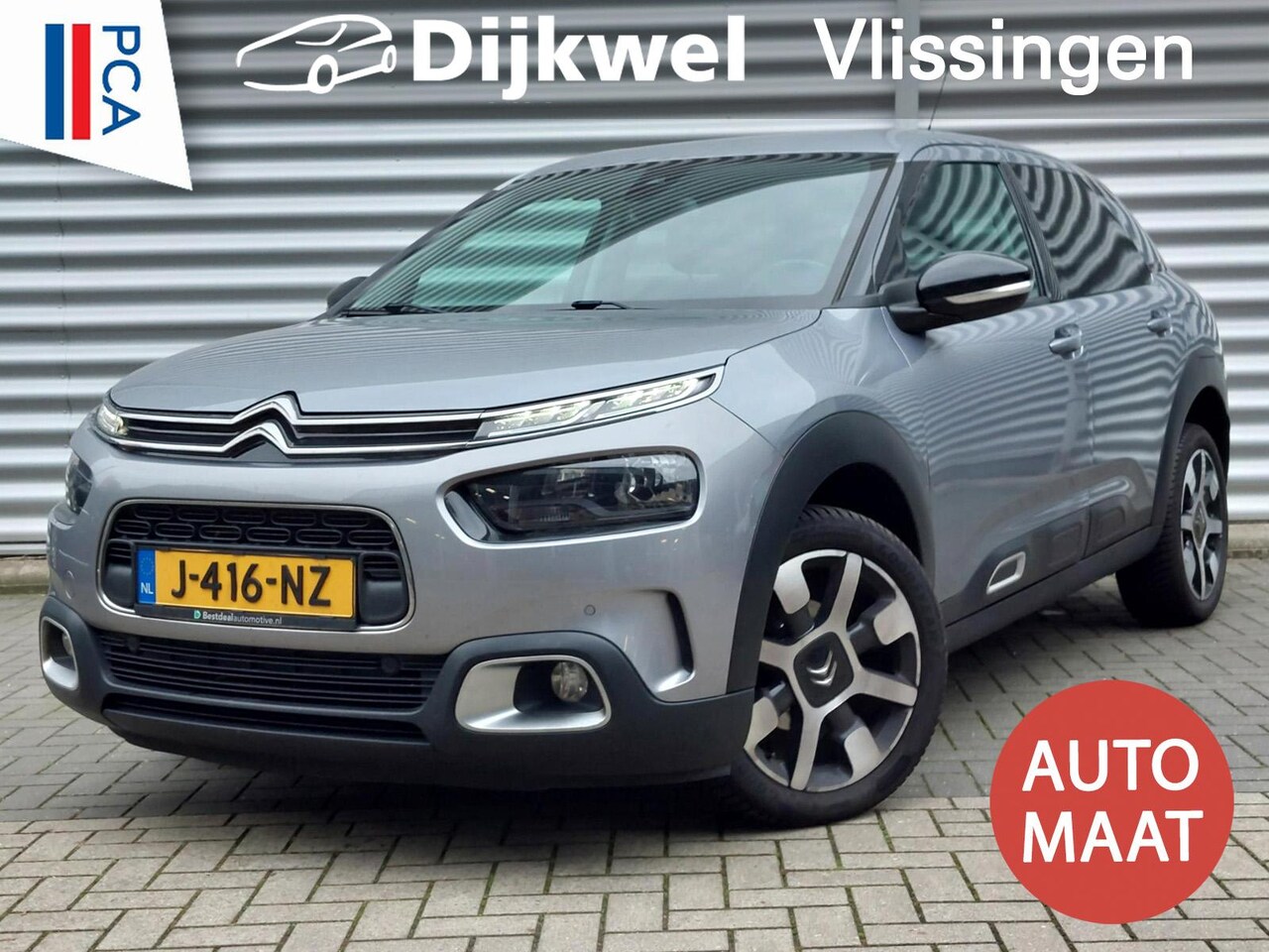 Citroën C4 Cactus - 1.2 PT 110 EAT6 Automaat Shine Navi/Cam - AutoWereld.nl