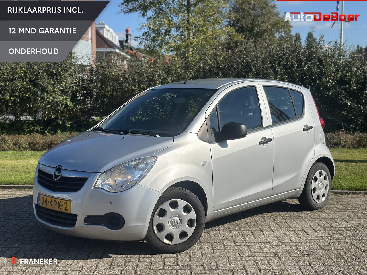 Opel Agila - 1.0 Selection Airco | Pionneer - AutoWereld.nl