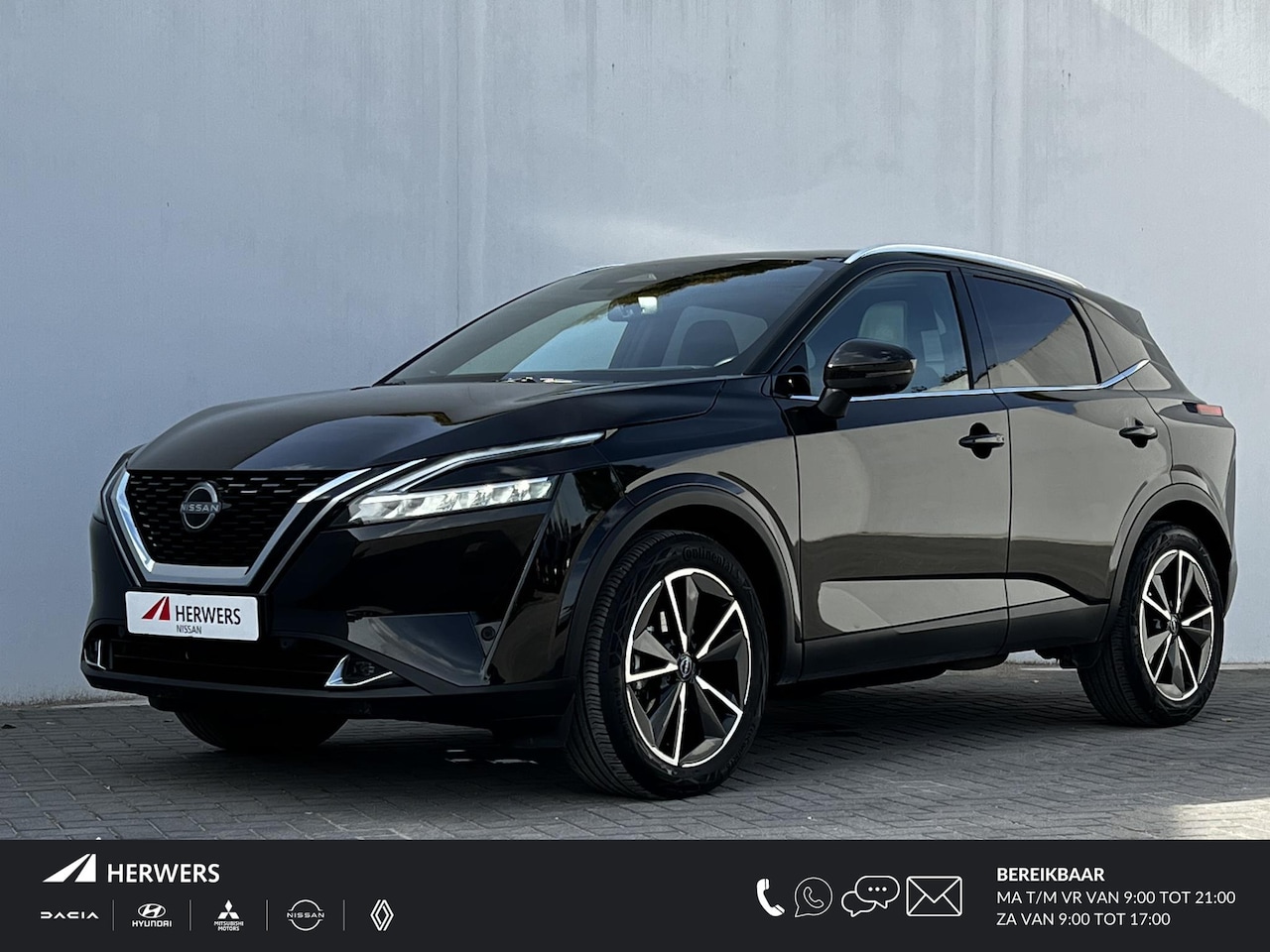 Nissan Qashqai - 1.3 MHEV Xtronic Tekna Plus / Panorama dak / Pro Pilot Adaptief cruise control / Bose Audi - AutoWereld.nl