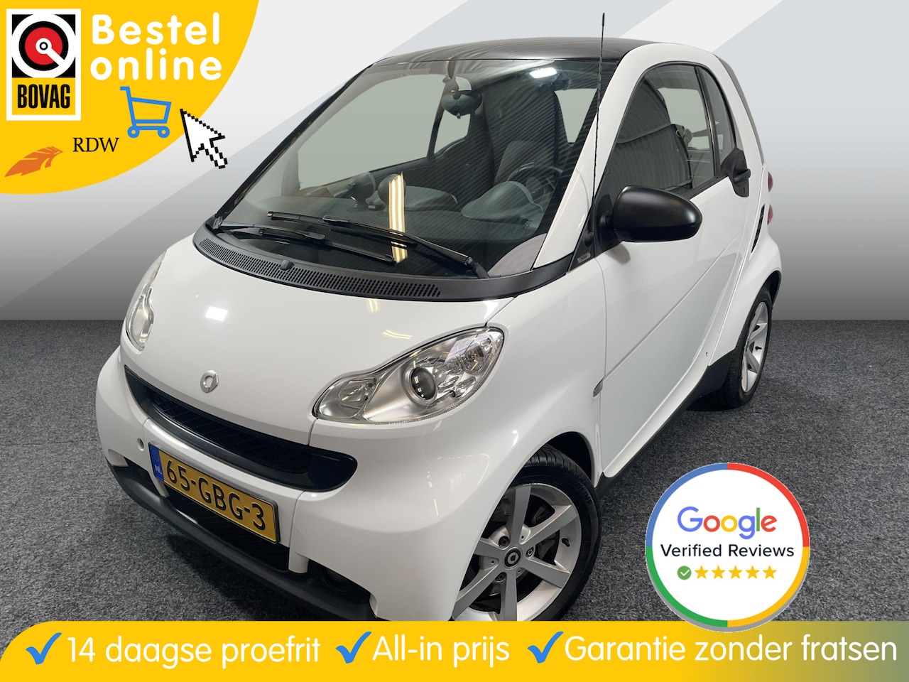 Smart Fortwo coupé - 1.0 mhd Passion 1.0 mhd Passion - AutoWereld.nl