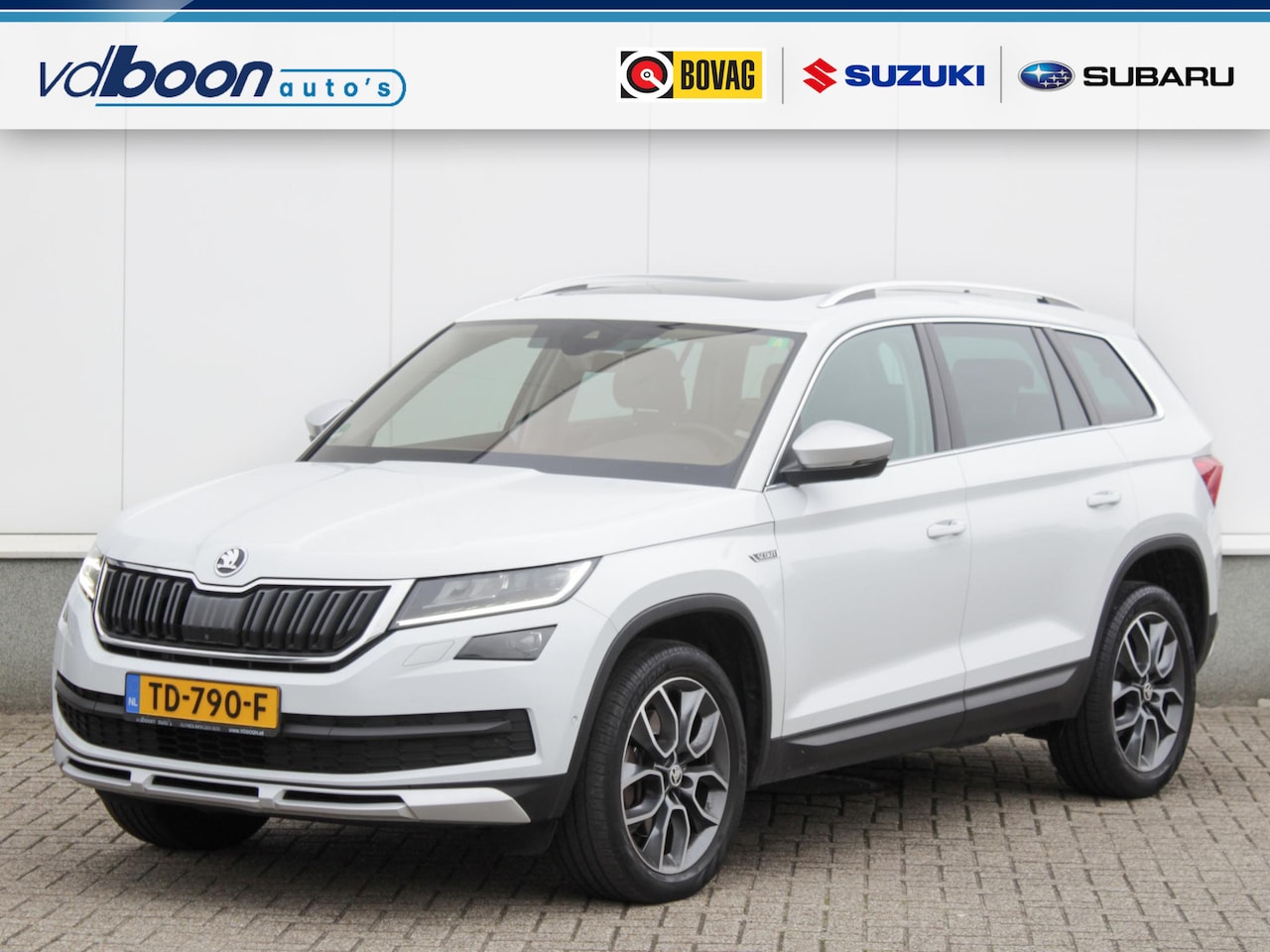 Skoda Kodiaq - 2.0 TSI 4x4 Scout 7p. | Navi | Adap. Cruise | 360* Camera | Panodak | Trekhaak - AutoWereld.nl