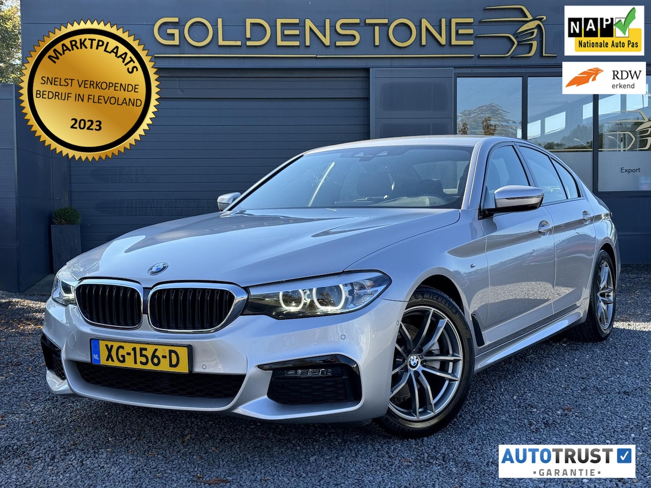 BMW 5-serie - 520i High Executive M-Pakket Alcantara,Navi,Camera,Cruise,Clima,2e Eigenaar,N.A.P,APK tot - AutoWereld.nl