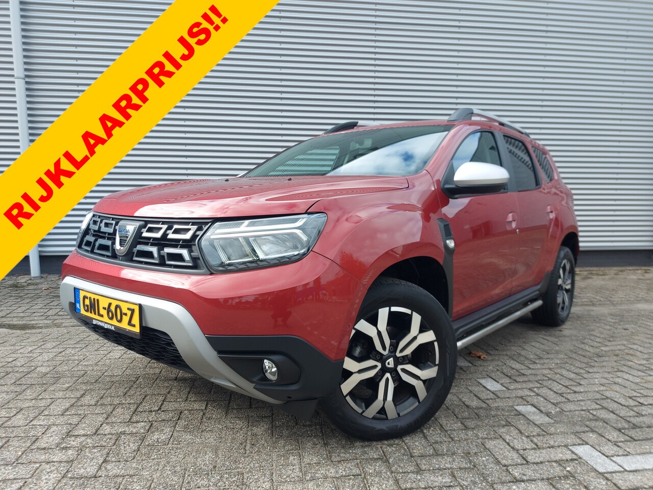 Dacia Duster - 1.3 TCe 150PK Prestige Automaat, airco,cruise,navigatie,360 camera,parkeersensoren, - AutoWereld.nl