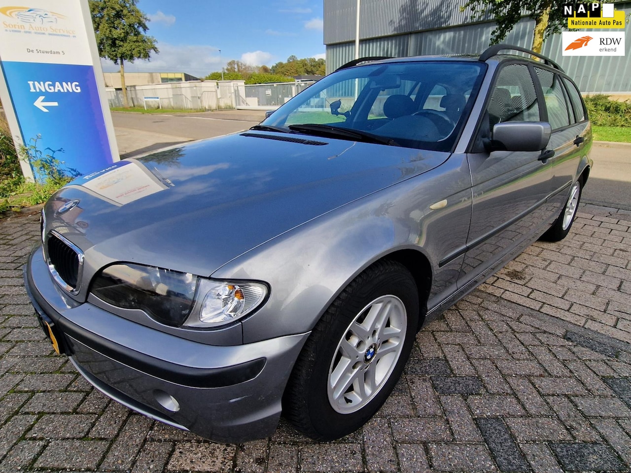 BMW 3-serie Touring - 316i Black&Silver II, Apk, Nap, Goed rijdend, Inruil mogelijk. - AutoWereld.nl