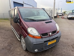 Renault Trafic - 2.5 dCi L1H1 DC|Verstuiver lek