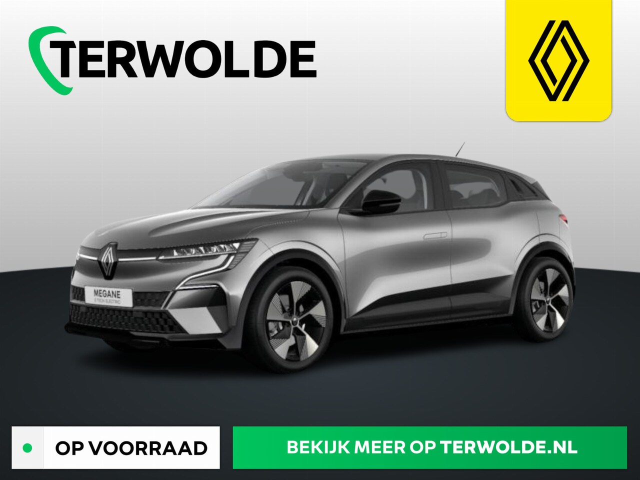 Renault Mégane E-Tech - EV60 optimum charge 220 1AT Equilibre | 18" lichtmetalen wielen 'Olston' | Cruise control - AutoWereld.nl