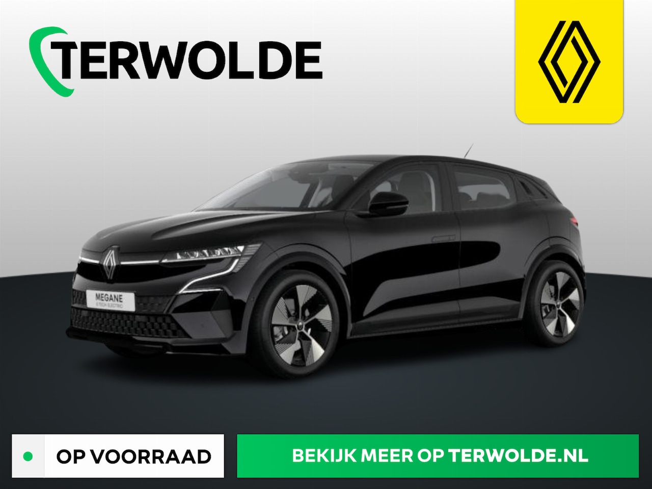 Renault Mégane E-Tech - EV60 optimum charge 220 1AT Equilibre | 18" lichtmetalen wielen 'Olston' | Cruise control - AutoWereld.nl