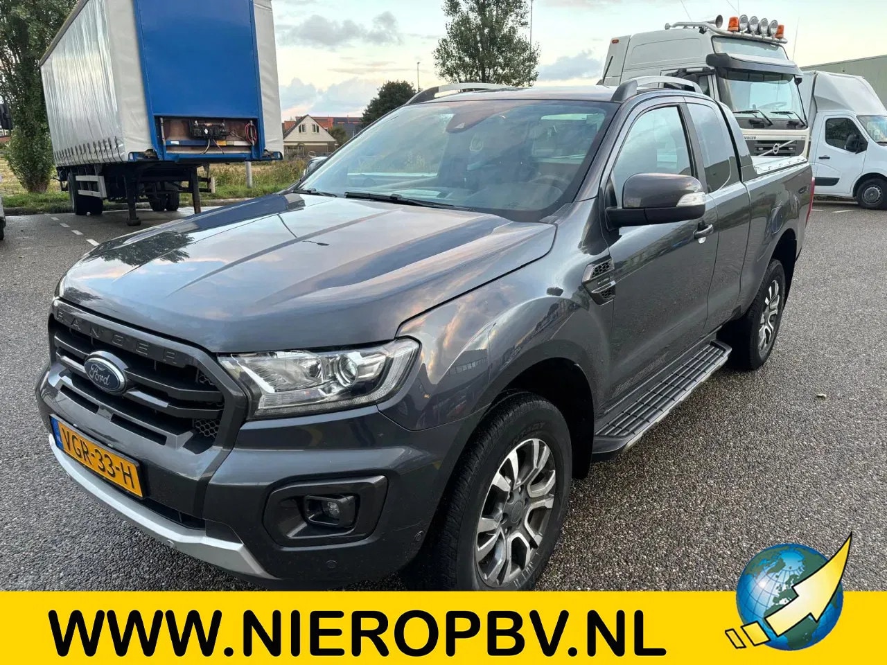 Ford Ranger - Wildtrack 2.0 4X4 Automaat Airco Navi Trekhaak EURO 6 Eerste Eigenaar 82000KM - AutoWereld.nl