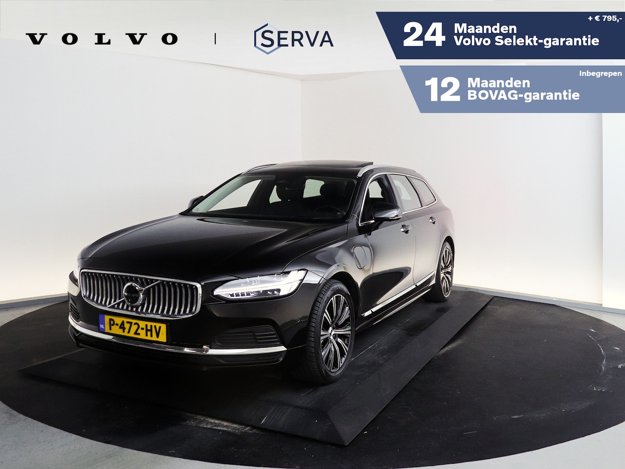 Volvo V90 - T6 AWD Inscription | Panoramadak | 360º camera | Harman Kardon | Stoelverwarming en -venti - AutoWereld.nl