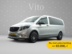 Mercedes-Benz Vito - 114 CDI Lang Dubbel Cabine Aut. Night Edition Navi I ECC I Sidebars I AMG LMV I PDC I MF S