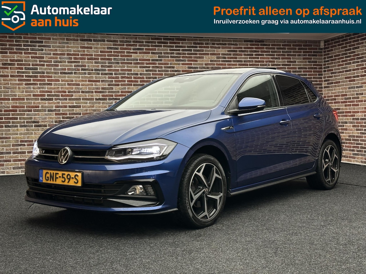 Volkswagen Polo - 1.0TSI R-line AUTOMAAT DAK VIRTUAL ACC XENON - AutoWereld.nl