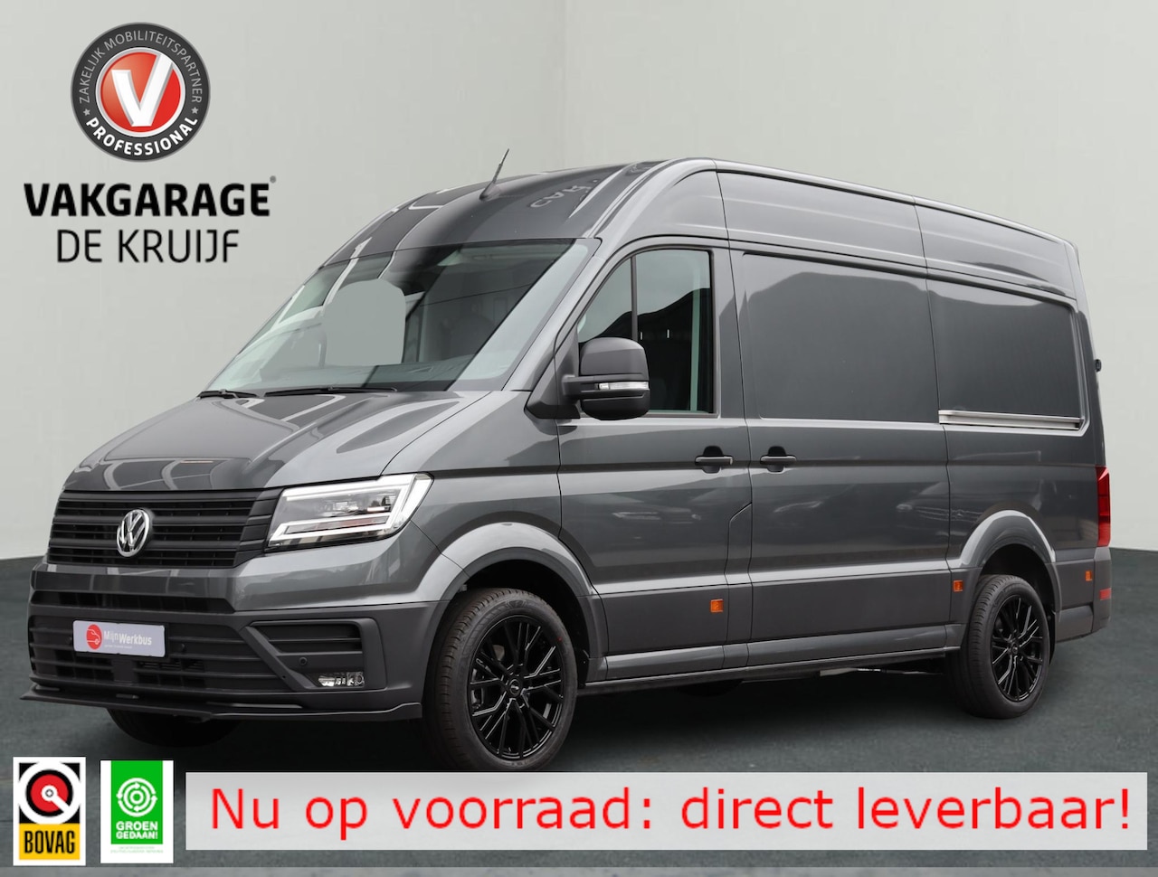 Volkswagen Crafter - 35 2.0 TDI L3H3 Highline 177PK Automaat ACC | 2x schuif | Camera - AutoWereld.nl