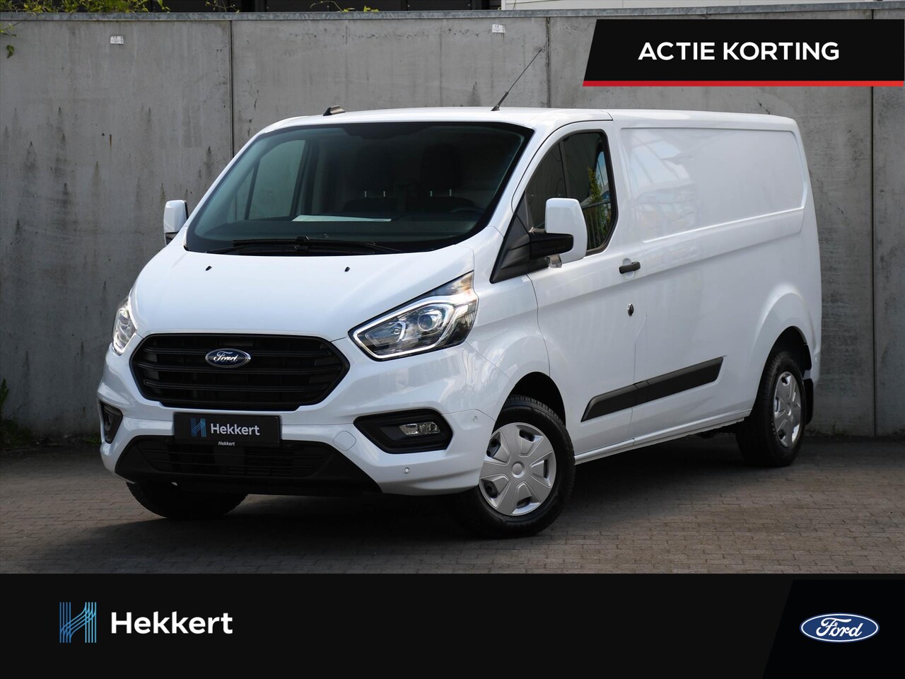 Ford Transit Custom - GB Trend 300 L2H1 2.0 TDCi 105PK PDC + CAMERA | CRUISE CONTROL | DAB | AIRCO | QUICK CLEAR - AutoWereld.nl