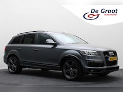 Audi Q7 - 3.0 TDI S-Line Automaat Grijs Kenteken Climate, Cruise, Camera, Navigatie, Bluetooth, BOSE