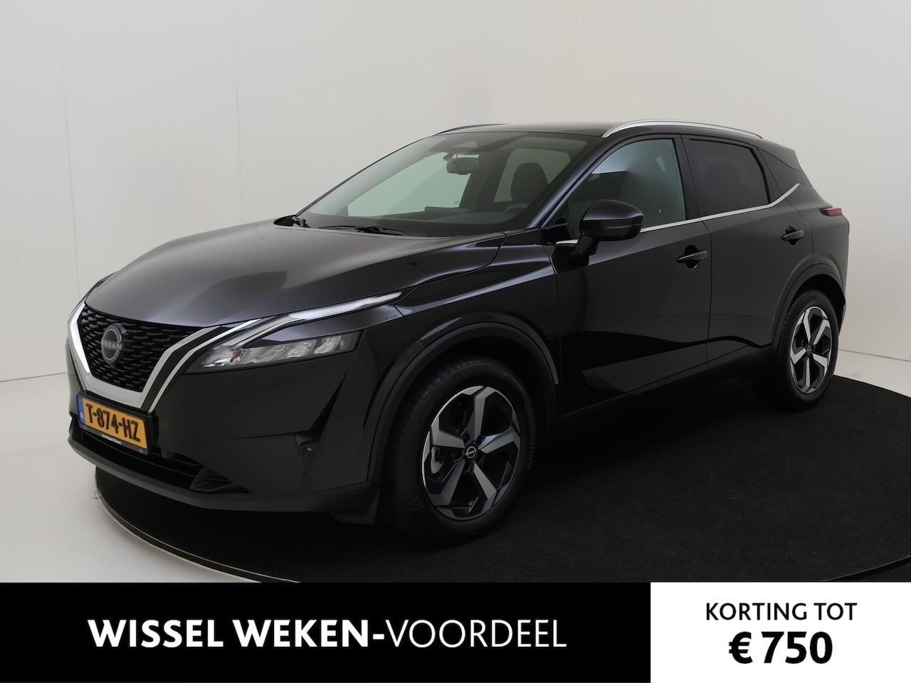 Nissan Qashqai - 1.3 - 158PK MHEV Xtronic N-Connecta Automaat | Navigatie | Glazen Panoramadak |Cruise Cont - AutoWereld.nl