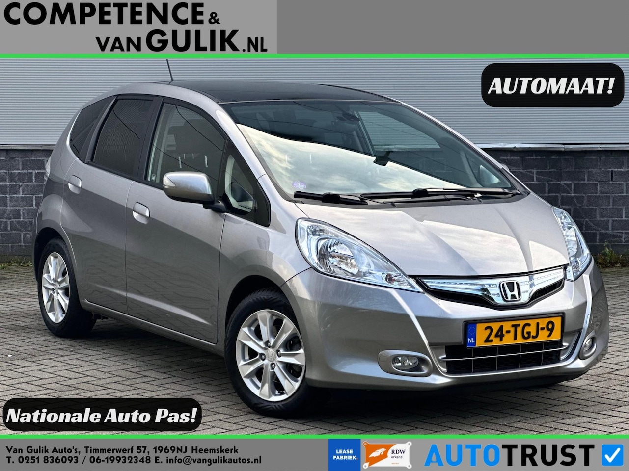 Honda Jazz - 1.4 Hybrid Elegance | Automaat | Cruise control | Trekhaak | NAP | - AutoWereld.nl