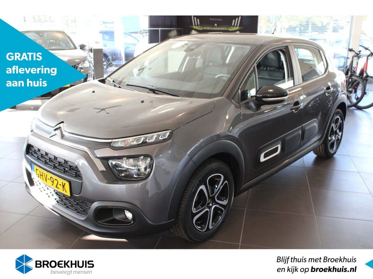 Citroën C3 - 5drs 1.2 PureTech Plus | Navigatie | Apple carplay | Parkeersensoren | Nieuw | - AutoWereld.nl