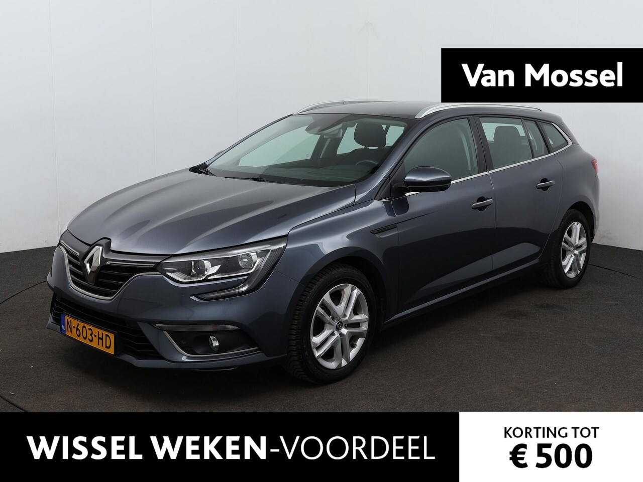 Renault Mégane Estate - 1.3 TCe Limited | Navigatie | Parkeersensoren | Climate control - AutoWereld.nl