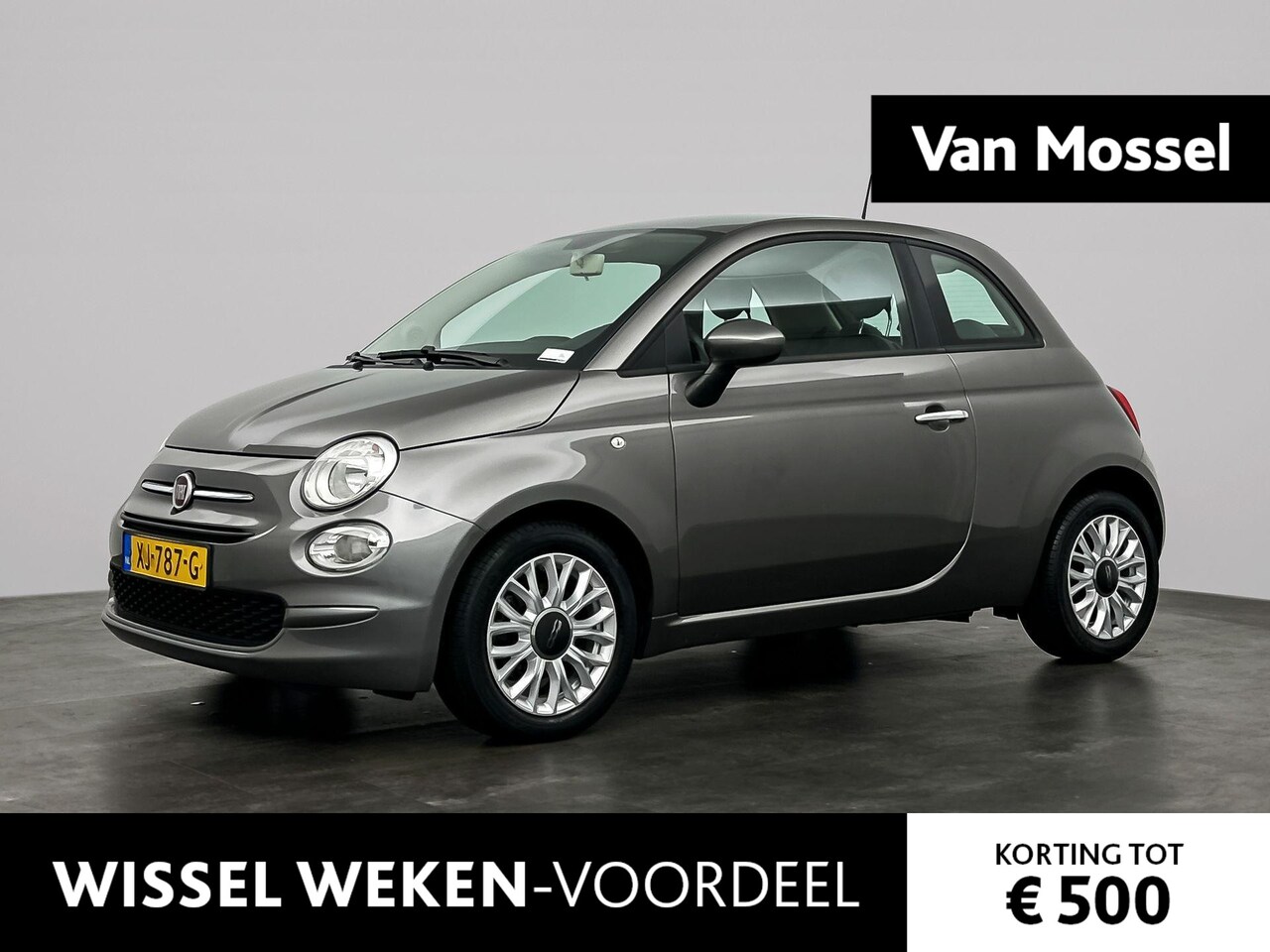 Fiat 500 - 0.9 TwinAir Turbo Popstar | Bluetooth | Airco | Cruise Control | LMV | - AutoWereld.nl