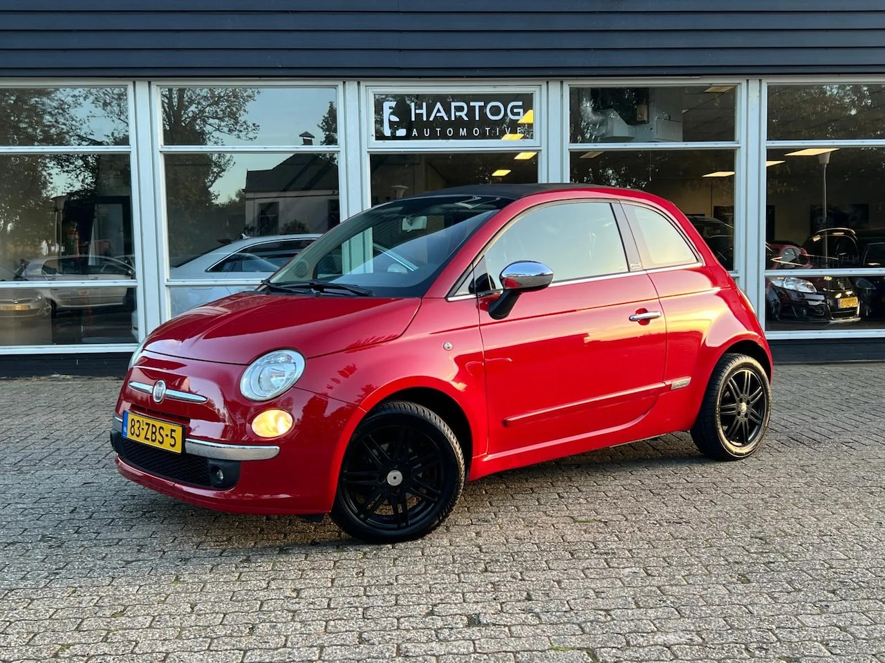 Fiat 500 C - 0.9 TwinAir Lounge | 1/2 Leer | Airco | - AutoWereld.nl