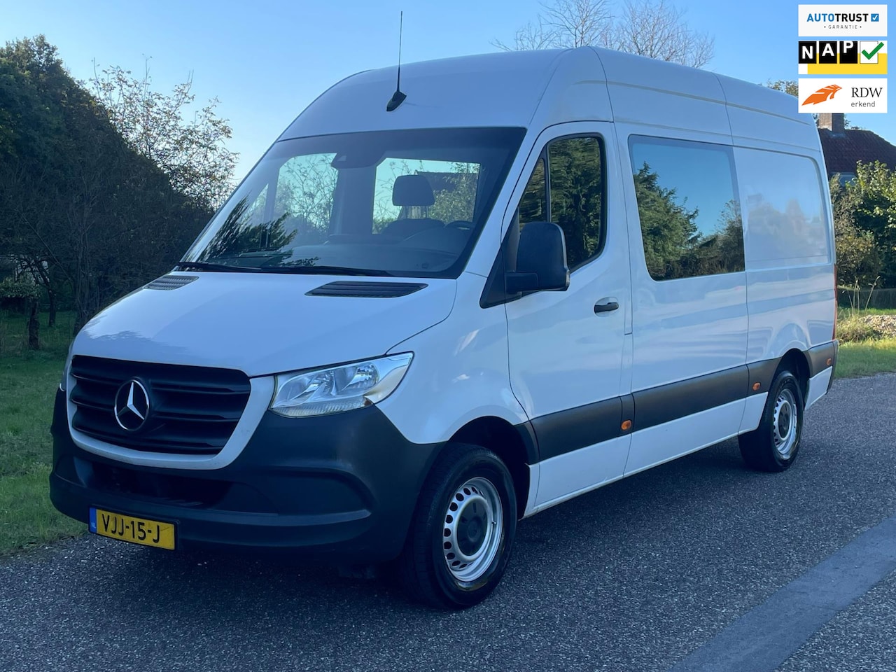 Mercedes-Benz Sprinter - 315 L2H2 / Dubbel Cabine / Aut / Navi / Excl. BTW - AutoWereld.nl