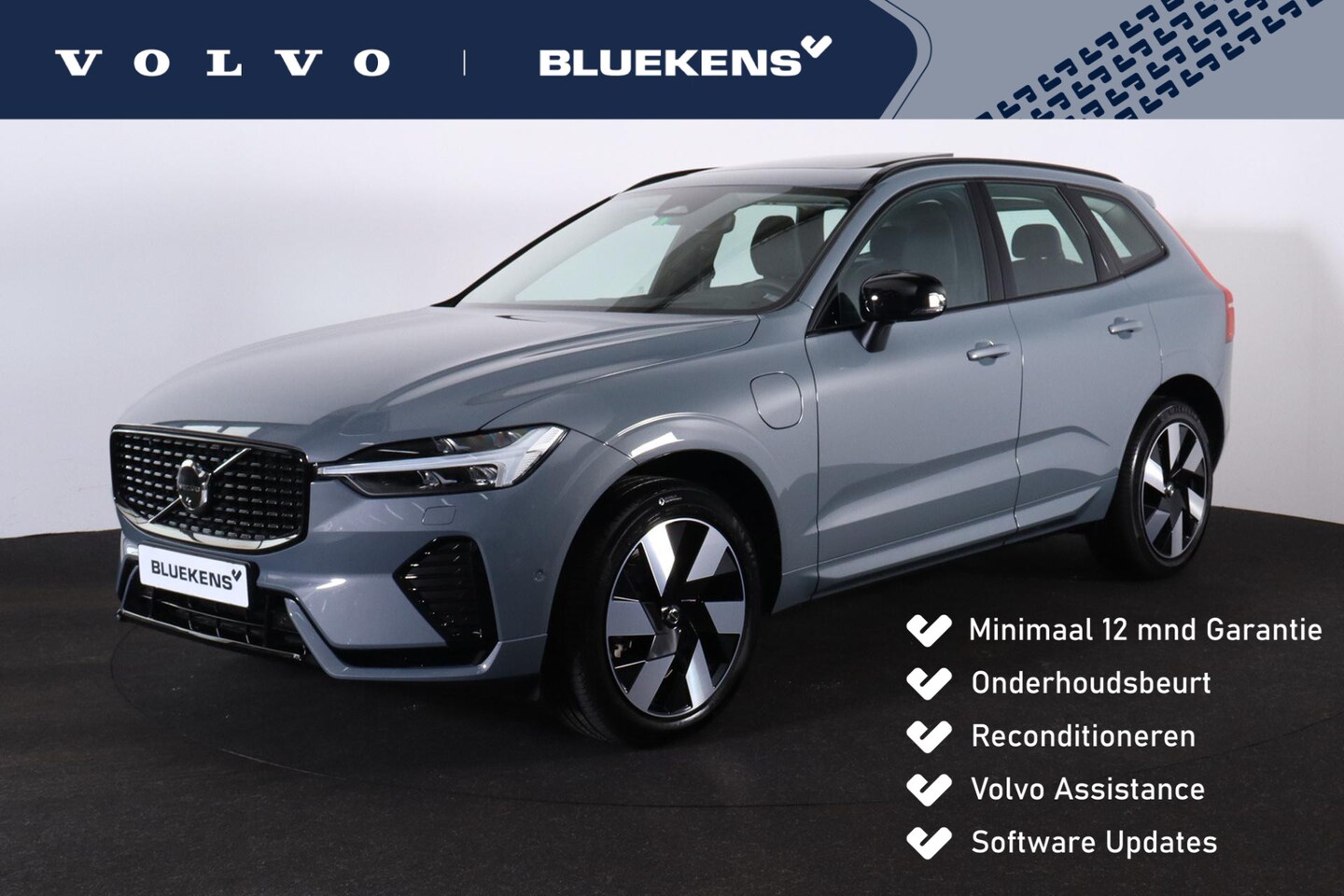 Volvo XC60 - Recharge T6 AWD Ultimate Dark - Panorama/schuifdak - IntelliSafe Assist & Surround - 360° - AutoWereld.nl