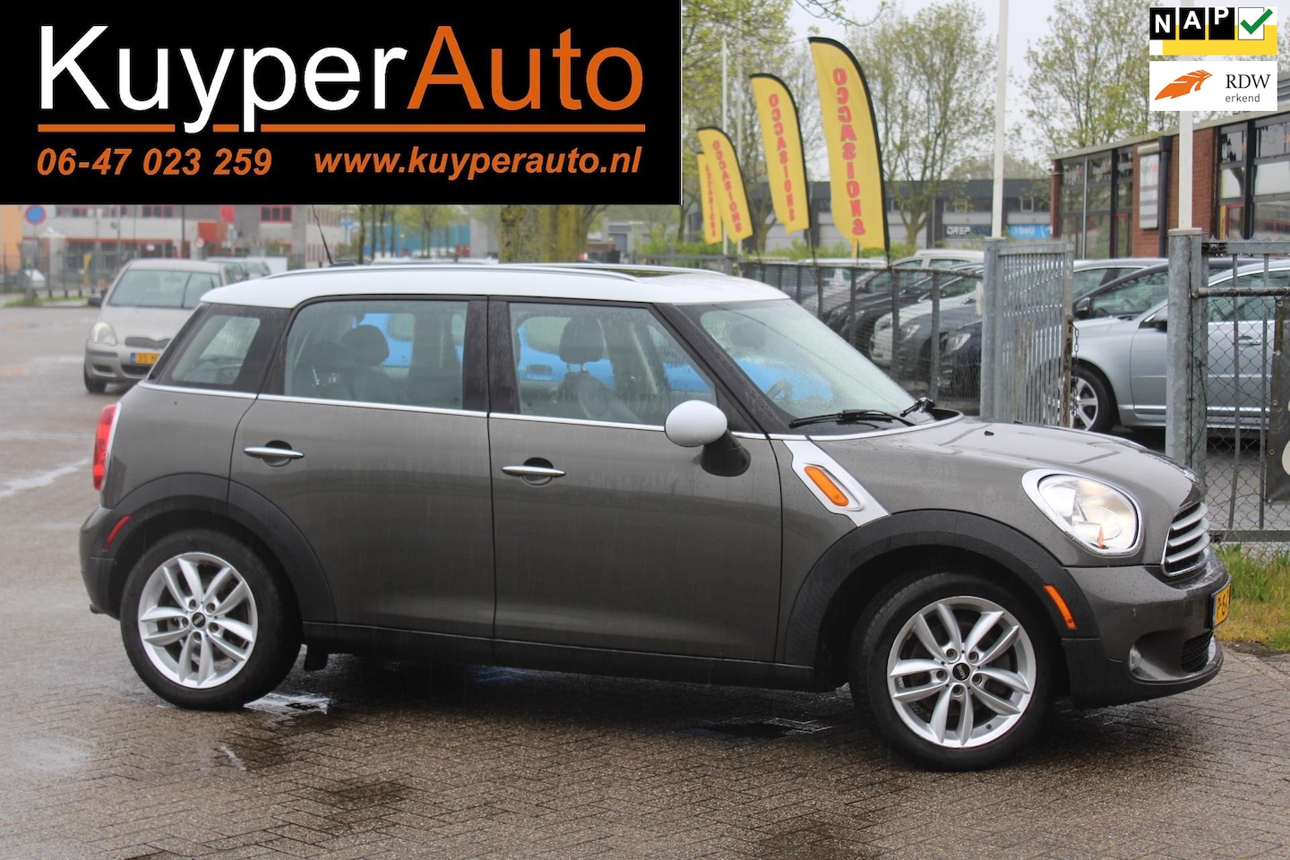 MINI Countryman - 1.6 Cooper ALL4 Chili Mini 1.6 Cooper ALL4 Chili, vol leder, pano, clima cruise, - AutoWereld.nl