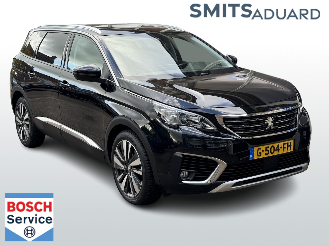 Peugeot 5008 - 1.2 PureTech Allure 7-persoons 7-Persoons, 130 Pk, Airco/ECC, Navigatie, Trekhaak, - AutoWereld.nl