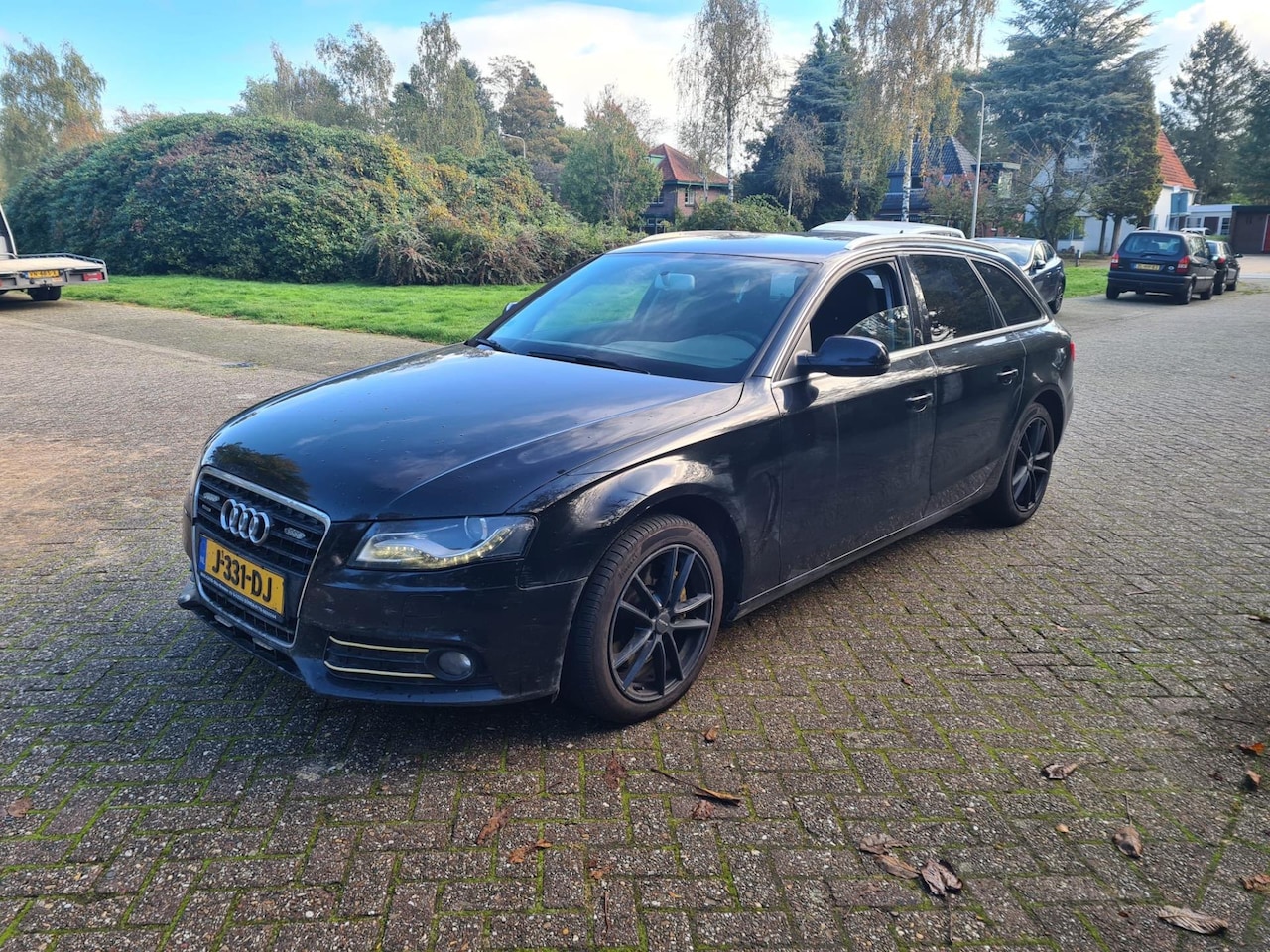 Audi A4 Avant - 3.0 TDI Clean Diesel quattro Pro Line S AUTOMAAT EURO 5 ZWART 2011 - AutoWereld.nl